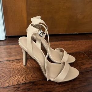 Abound Nude Strappy Heels